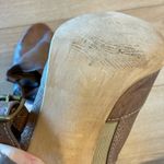 Miz Mooz  Women’s Shiloh Sandal Leather Perforated Peeptoe Heel Size 40/9-9.5 US Photo 6