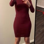 H&M Divided Burgundy Red Dress Photo 0