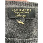 Charter Club Vtg 90s Cashmere Luxury Grey Sweater XS Quiet Luxury Preppy Classic Photo 4