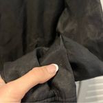 Vince Linen Blend Black Bomber Jacket Photo 10