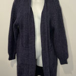 Sacred Threads  Oversized Cardigan Blue Purple OS One Size EUC!! Photo 0