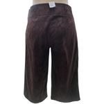 Cache Brown Jacquard Self Belt Walking Bermuda City Short Pant Textured NWT $88 Photo 1