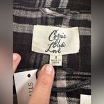 Stitch Fix  COSMIC BLUE LOVE Maci Relaxed Half Button Down Woven Shirt SZ S Photo 4