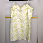 ASOS ASYOU Ruched Bust Cup Detail Cami Dress in Lime Eyelet Photo 5