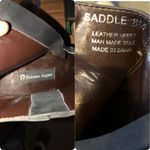 Etienne Aigner Vintage Y2K 1990s Heeled Ankle Saddle Boots 8M Photo 7