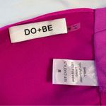 DO+BE Women's Medium Hot Pink Barbiecore Crop Halter Top Ties Around Back Shirt Photo 3