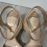 Prada Beige Patent Leather Espadrille Platform Wedge Ankle Strap Sandals Size 37 Photo 2