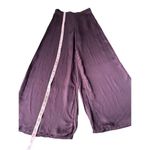 Young Fabulous and Broke Mavis Wide Leg Pants In The Color Raisin Photo 9