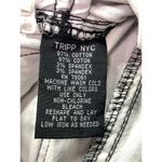 Tripp NYC 005 Daang Goodman  black white striped skinny denim jean size 25 Photo 8