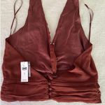 Free People Brown Halter Tank Top Photo 2