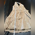 Joie  Floral Backless Dress w/ Front Pockets. NWT size 8 side zip beaded tie belt Photo 14