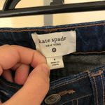 Kate Spade X Target NWT High Rise Straight Leg Wide Cuff Size 4 Blue Photo 7