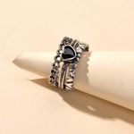 Silver heart ring Photo 3