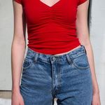 Brandy Melville red gina top Photo 0