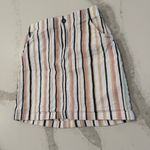 Hollister Ultra HighRise Striped Pencil Skirt Womens XS Pastel Pink/Cream Preppy Photo 1