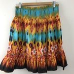 Tracy Evans Vintage Y2K 90s Light cotton tie dye Ruffle Flowy skirt tube top XL Photo 5