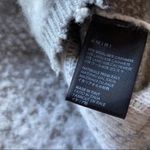 AMIRI cropped cashmere blend gray python print long sleeve pullover sweater Photo 9