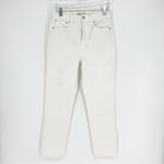 Madewell The Perfect Vintage Mom Jeans 25 Marlow White Photo 1
