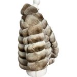 Smith Fine Furs Womens Natural Chinchilla Fur Bolero Jacket Size M Formal Event Gray Size M Photo 3