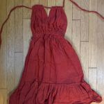 Princess Polly Halter Dress Orange Size none Photo 0