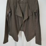Converse  one star brown open front cardigan Photo 4