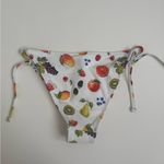 Wild Fable  Fruit Bikini Bottom Low Rise High Leg Cheeky Size XXS Photo 1