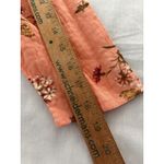 ANA Milkmaid Top Womens Small Orange Floral Crop Boho Festival Babydoll New Photo 12