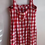 Dolce & Gabbana Dolce & Gabanna Red Plaid Print Midi dress Photo 2