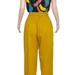 BIG BUD Pantry Button Up Blouse, Rainbow Paint Stroke, XXS Black Photo 9