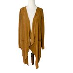 XCVI VINTAGE  WEARABLES Faux Suede Cardigan Photo 7
