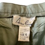Anne Larson Linen Dress Pants Green Size 12 Photo 2