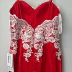 JJ's House Evening Gown Prom Strap Strapless Princess Neck Sequin Lace Cutout 4 Photo 4