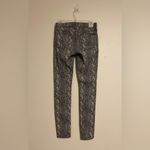 Hudson Jeans EUC Hudson Brown & Tan Snake Skin Print Midrise Nico Super Skinny Jeans size 26 Photo 2