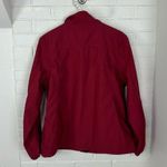 L.L.Bean Red Full Zip Windstopper Jacket Size M Photo 8
