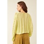 Free People Robyn Cardigan In Bamboo Shoot Size L Photo 3