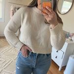 Topshop  cream knit sweater Photo 5