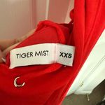 Tiger Mist Elegant Red Sleeveless Dress Photo 7