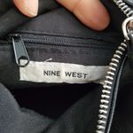 Nine West Black Vegan Leather Crossbody Bag Purse Photo 5