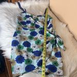 Solemio  Blue Floral Dress Size Small Photo 4