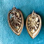 Costume Silver Victorian Vintage Costume Earrings Photo 4
