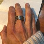 Vintage Stainless Steel Celtic Ring Size 9 Photo 1