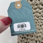 Earthbound Trading Company Crossbody Bag Purse Happy Face 8”x9” NWT Smiley Face Tan Photo 2