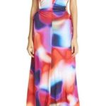 Rebecca Vallance Del Prado Midi Dress in Multicolor 4 Womens Cut out Cocktail Red Photo 15
