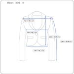 Chico's  Festive Blazer Jacket Women 0 Sm Gold Sequin Mother Pearl Button Pockets Photo 7