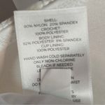 Shade & Shore White & Blue Tie-Dye Crochet Light Lift Bikini Top Size 36D New! Photo 7