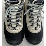 Alpine Design Women’s Sz 8 Boots Blue White Cream Leather Activewear Travel Photo 4