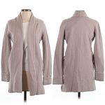 Magaschoni Tan Open Front Cardigan size Small Photo 0
