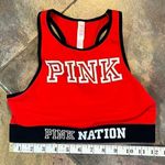 PINK - Victoria's Secret PINK Nation Victoria’s Secret Crop Haut Court Sport Bra Small (AA-C) Photo 1
