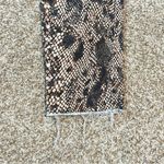 We The Free Free People Two Faced Snakeskin Print Skinny Jeans Size 31 Photo 10