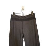 Lululemon Gray Black Wide Leg Flared Athletic Running Lounge Pants Women Sz 6 Photo 2